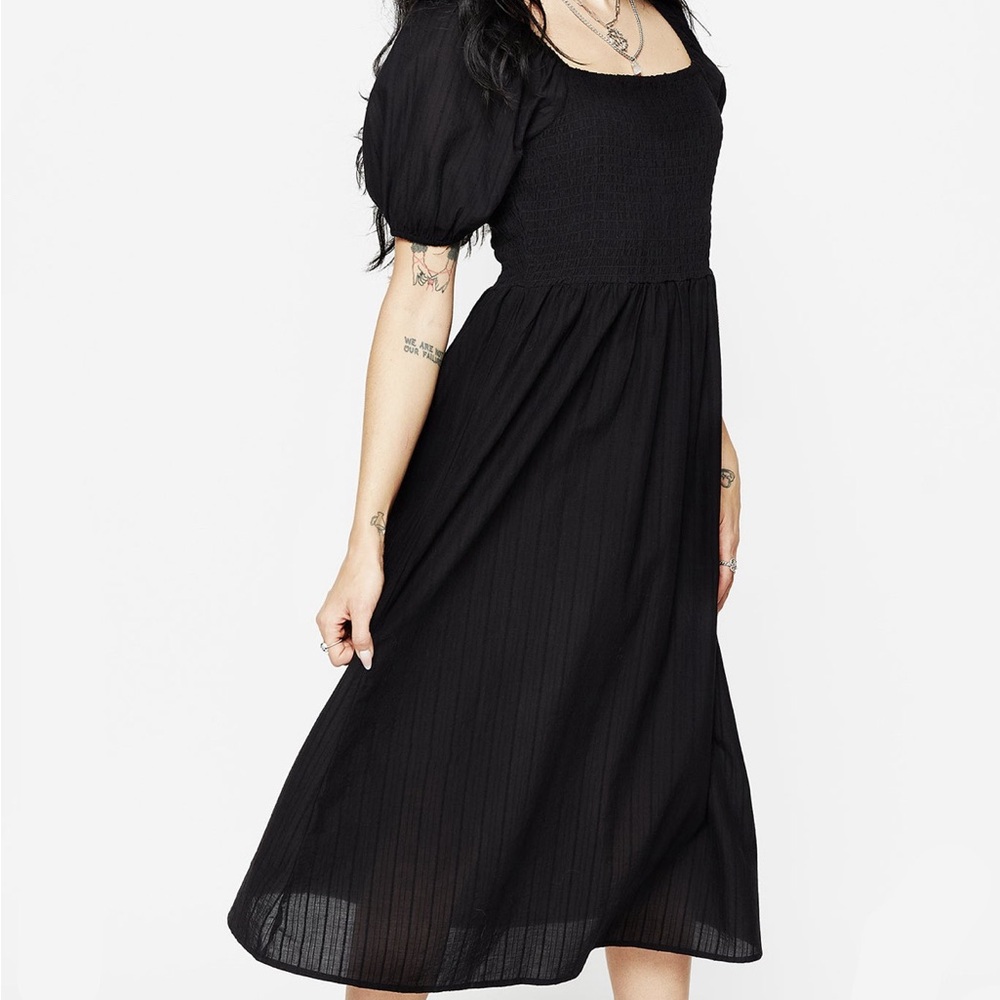 NWT Disturbia Tamsin Midi Smock Dress
